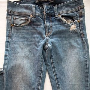 American Eagle hipster boot cut denim size 2